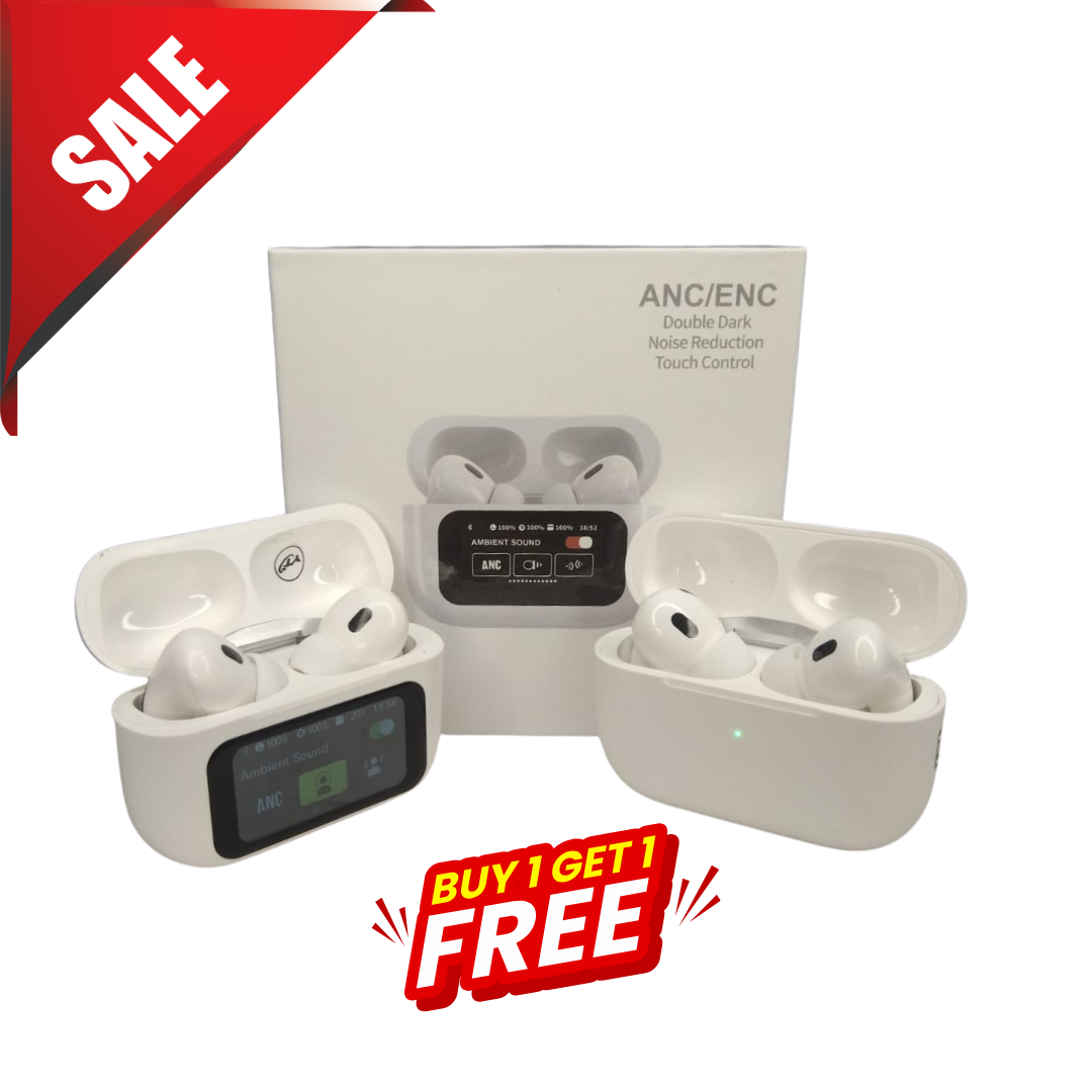 Touch Scree A9 Airpods Full Box with Airpods pro-2 Free without Box